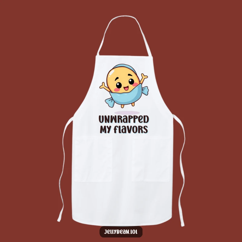 Funny Chef Jelly Bean Apron: Unwrap Delicious Fun in the Kitchen