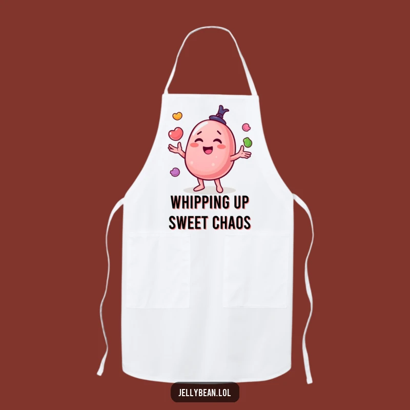 Funny Candy Juggler Apron - Cook with Sweet Style
