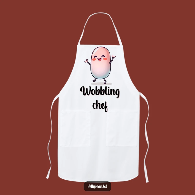 Funny Jelly Bean Dance Apron: Joyful Wobble, Perfect Funny Gift