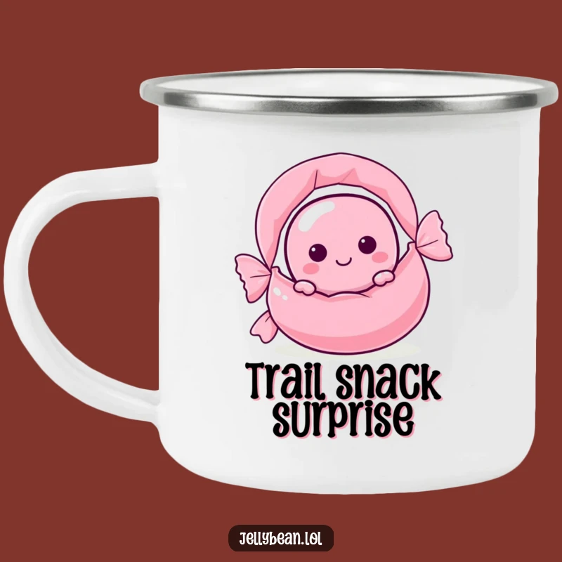 Funny Candy Sneak Jelly Bean Camping Mug: Enjoy Sweetness Outdoors