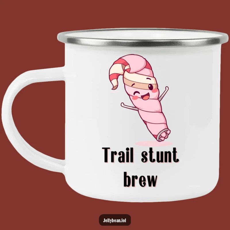 Funny Licorice Camping Mug: Stunt Drinkware, Outdoor Gift