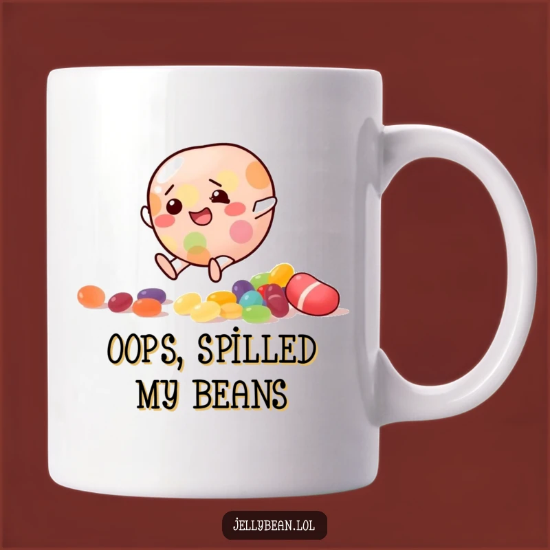 Funny Slipping Jelly Bean Mug: A Tumble for a Perfect Funny Gift