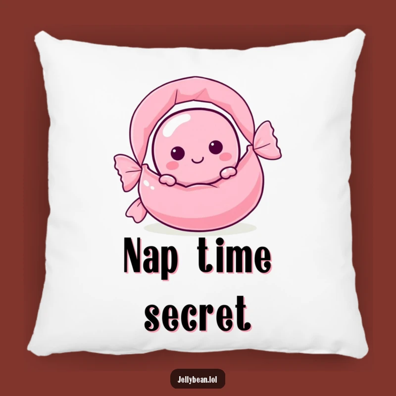 Funny Candy Sneak Jelly Bean Pillow: Cozy Up with Sweet Surprises