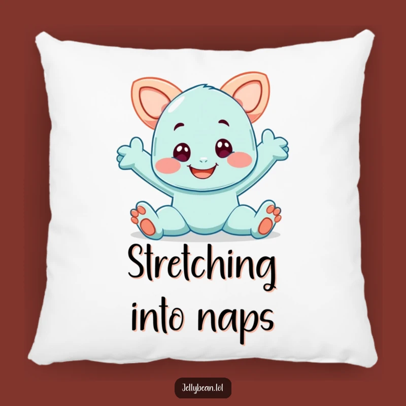 Funny Taffy Pillow: Cozy Stretchy Accent, Comfy Gift