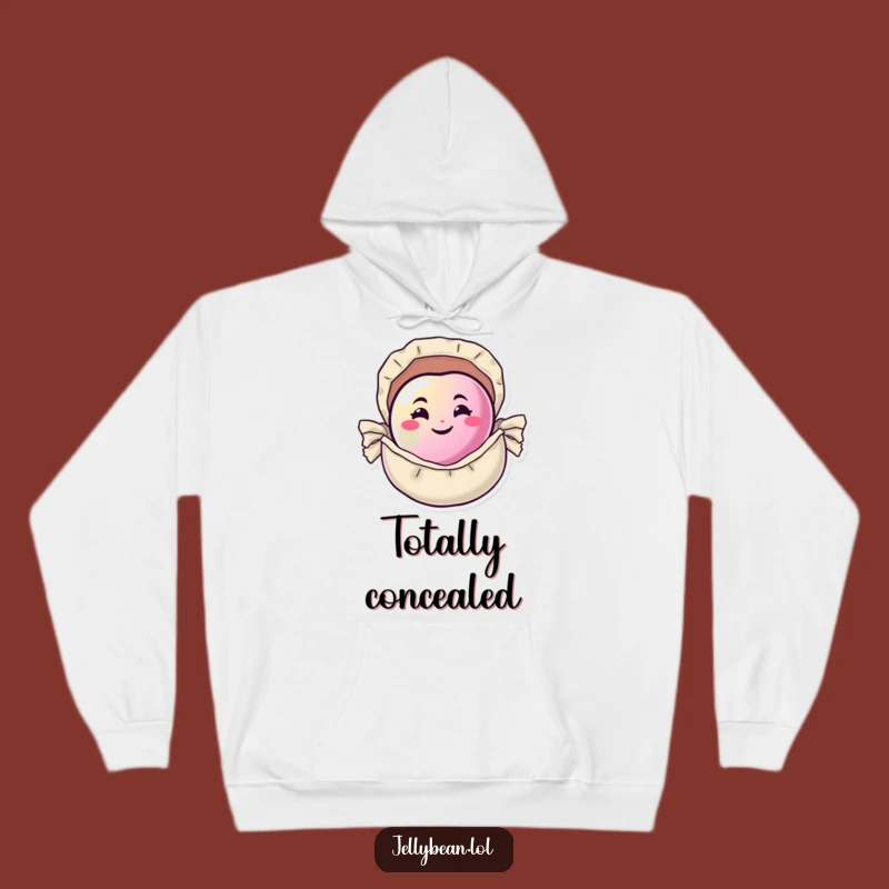 Funny Mischievous Jelly Bean Candy Wrapper Hoodie - Cozy & Cheeky Gift Idea