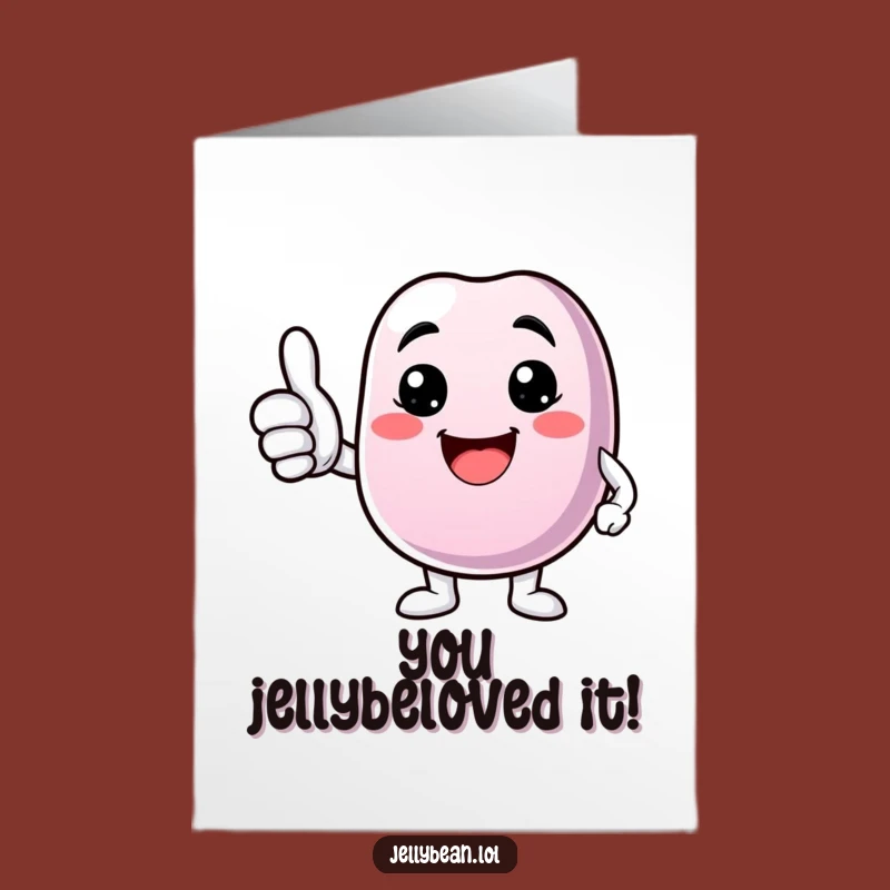 Free Printable Congrats Card: Jelly Bean's Top-Notch Success - Funny