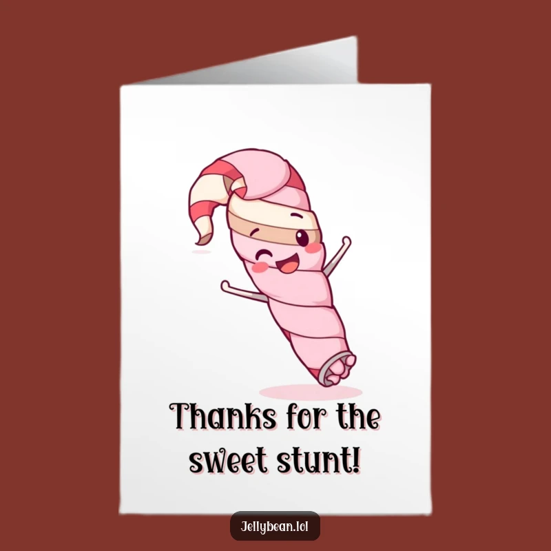 Free Printable Thank You Card: Silly Licorice Whip for a Fun DIY Gift