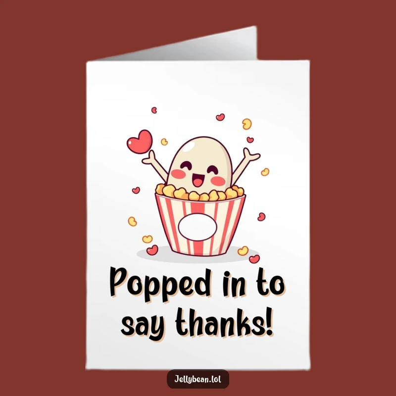Free Printable Thank You Card: Jelly Bean Pops with Gratitude for Your Kindness!