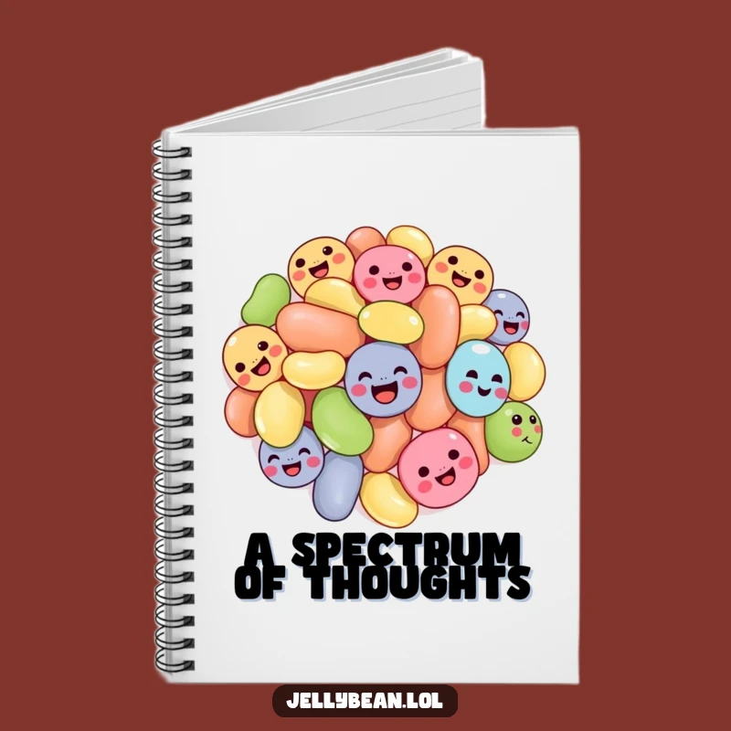 Funny Tumbling Jelly Beans Notebook: Hilarious Candy Journal for Sweet Ideas